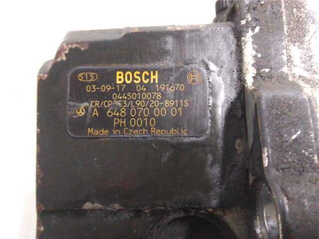 Foto 3ª: Bomba Inyeccion Mercedes Clase C 160 2.2 C 220 CDI (LA)(203.708) [2.2 LTR. - 110 KW CDI CAT] [OM 646.963]