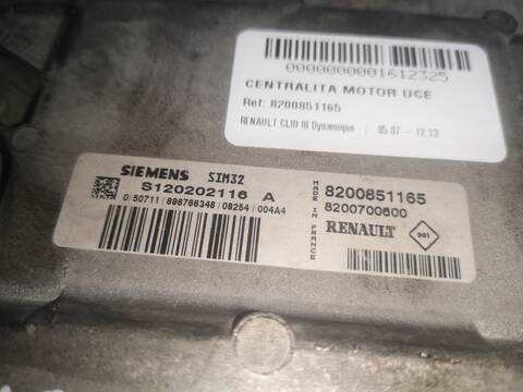 Foto 2ª: Centralita Motor ECU Renault Clio D4F784 (2008)