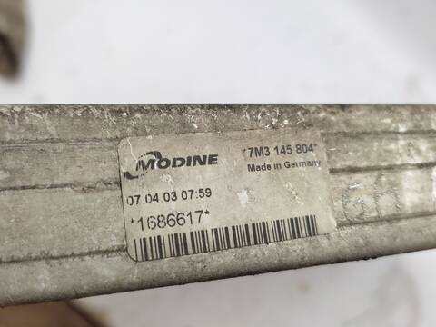 Foto 3ª: Intercooler Seat Alhambra 1.9 TDI 131CV 96KW [ASZ] (2003)