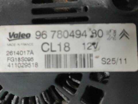 Foto 3ª: Alternador Peugeot 508 2.2 HDI (2010)