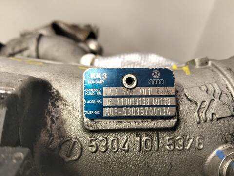 Foto 3ª: Turbocompresor Seat Leon 1 16V T FSI - TSI 160CV (2005)