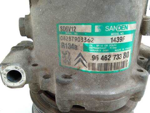 Foto 4ª: Compresor Aire Acondicionado Peugeot 307 2.0 HDI 110 107CV 79KW [RHS (DW10ATED)] (2003)