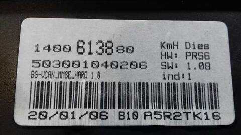 Foto 3ª: Cuadro de Instrumentos Peugeot 807 2.2 HDI FAP CAT 4HW) 128CV 94KW (2006)