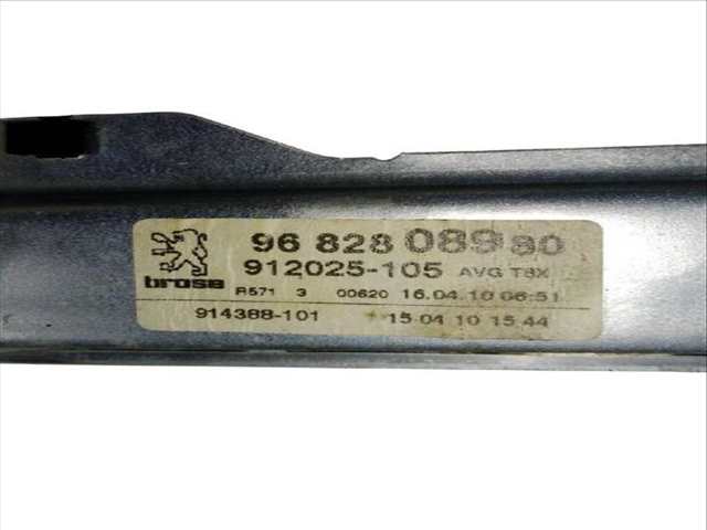 Foto 3ª: Elevalunas Eléctrico Delantero Izquierdo Peugeot 3008 1.6 HDI (2009)