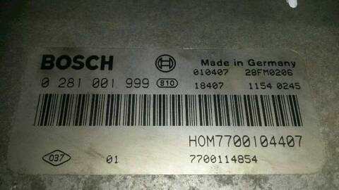 Foto 3ª: Centralita Motor ECU Renault Espace 2.2 DCI TD CAT 130CV 95KW [G9TA7] (2001)
