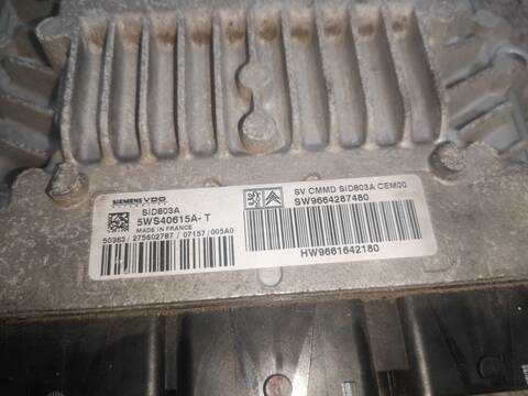 Foto 1ª: Centralita Motor ECU Citroen C4 RHJ PICASSO (2007)