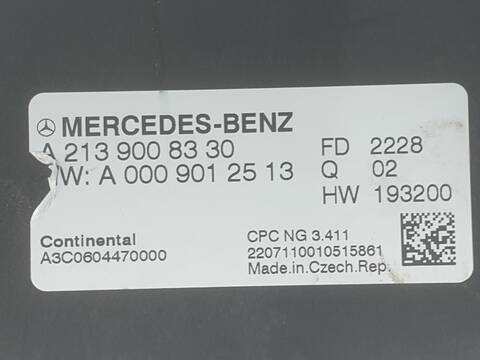 Foto 2ª: Centralita Motor ECU Mercedes Clase G 230 GLB 200 D 247.612)