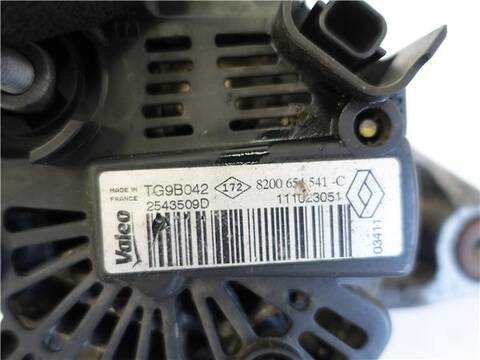 Foto 3ª: Alternador Renault Clio 1.2 16V 101CV 74KW [G-D4F H 7] (2009)