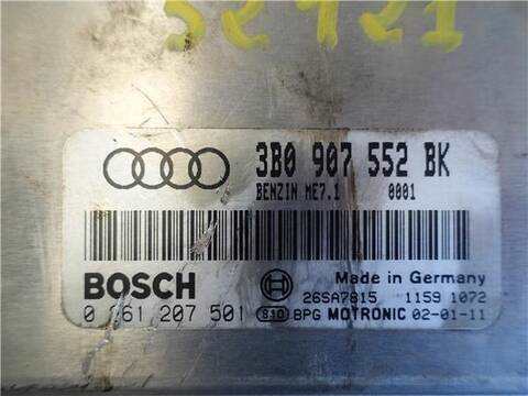 Foto 3ª: Centralita Motor ECU Audi A6 2.4 121KW) BERLINA 170CV 125KW [BDV] (2001)