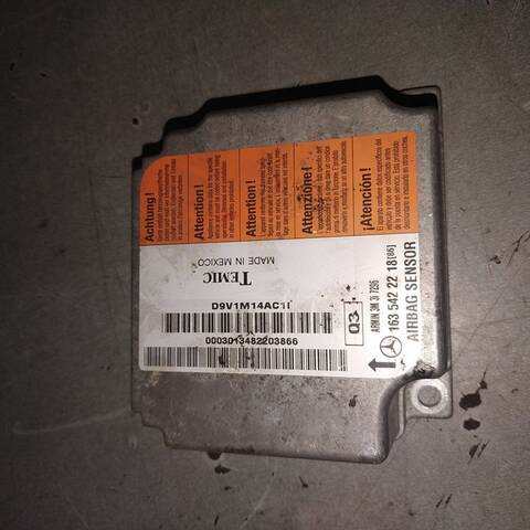 Centralita Airbag Mercedes Clase ML 320 G W163) 163.154)