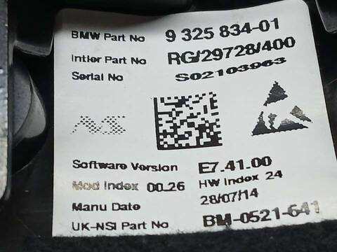 Foto 3ª: Cuadro de Instrumentos Bmw Mini COOPER 122CV 90KW [N16B16A] (2014)