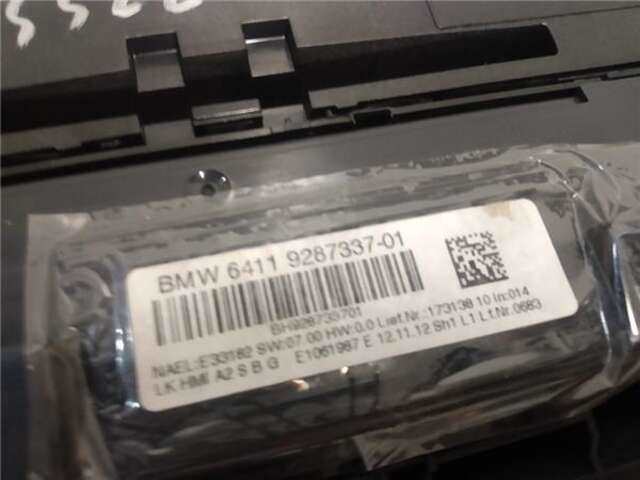 Foto 3ª: Mando Climatizador Bmw Serie 1 114 2.0 116 D [2.0 LTR. - 85 KW 16V TURBODIESEL] [N47D20C]