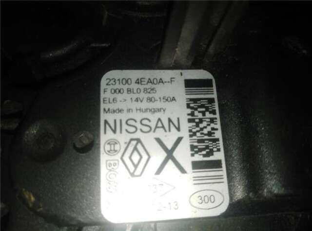 Alternador Renault Megane 1.5 EXPERIENCE [1.5 LTR. - 81 KW DCI DIESEL FAP ENERGY] IV SPORT TOURER (06.2016-_)