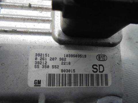 Foto 3ª: Centralita Motor ECU Opel Agila BASICO 75CV 55KW [Z12XE] (2002)