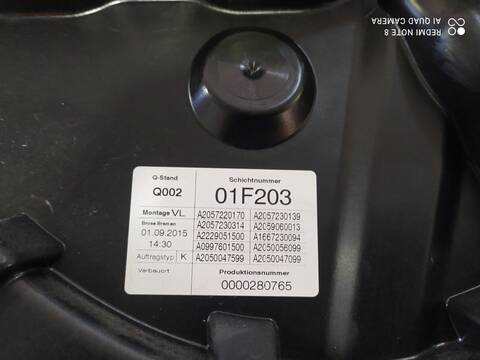 Foto 1ª: Elevalunas Eléctrico Delantero Izquierdo Mercedes Clase C 160 C 220 T CDI BLUETEC 205.204) 170CV 125KW FAMILIAR [651921] (2014)