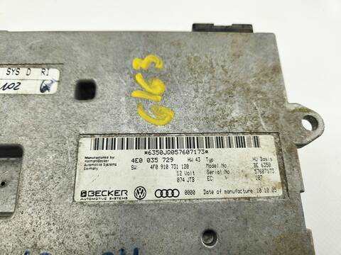 Foto 2ª: Centralita Motor ECU Audi A6 2.7 TDI BERLINA 180CV 132KW [BPP] (2008)