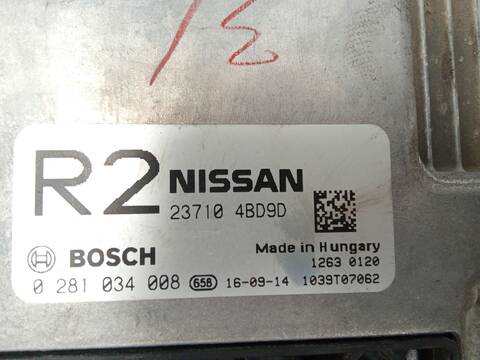 Foto 4ª: Centralita Motor ECU Nissan X-Trail 2.0 ACENTA [2 0 LTR. - 130 KW DCI DIESEL CAT] 177CV III T32) 04.2014 ) [M9R 868] (2017)