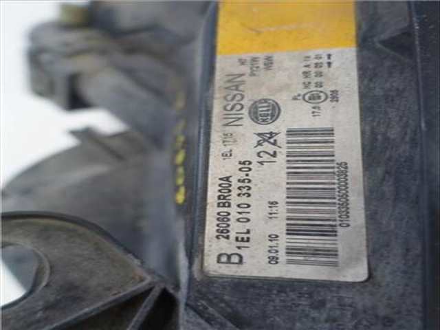 Foto 3ª: Faro Izquierdo Nissan Qashqai 1.5 TEKNA 106CV 78KW [D-K9K EUR04] (2010)