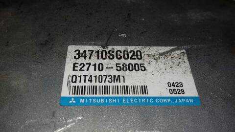 Foto 3ª: Centralita Motor ECU Subaru Forester 2.0 DIESEL CAT 147CV 108KW [EE20] (2010)