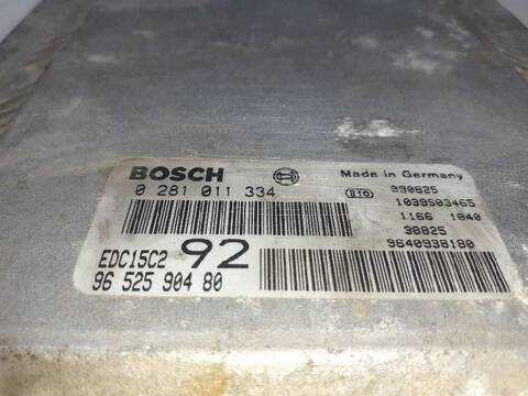 Foto 3ª: Centralita Motor ECU Peugeot 807 2.0 HDI FAP CAT 107CV 79KW [RHT] (2003)
