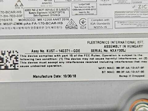 Foto 2ª: Centralita Motor ECU Ford EcoSport 1.0 ECOBOOST 125CV 92KW [M1JU] (2019)