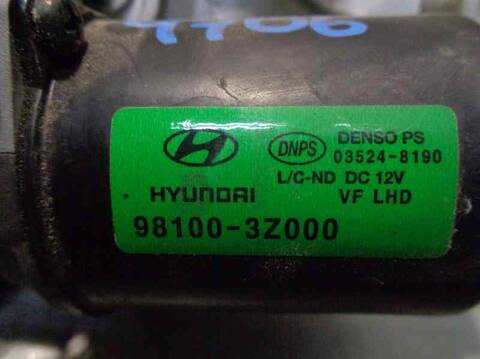 Foto 3ª: Motor Limpia Delantero Hyundai i40 COMFORT 116CV 85KW [D4FD] (2013)