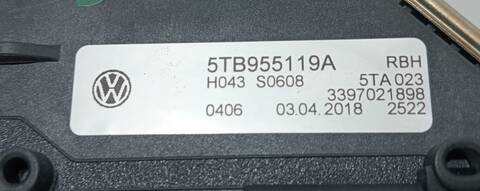 Foto 2ª: Motor Limpia Delantero Volkswagen Touran 1.6 TDI 116CV (2015)