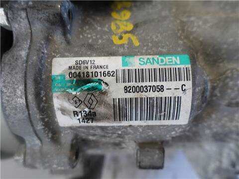 Foto 3ª: Compresor Aire Acondicionado Renault Clio 1.2 16V B/CB05) 75CV 55KW [D4F 722] (2006)