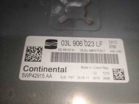 Foto 2ª: Centralita Motor ECU Seat Leon CAYC (2011)