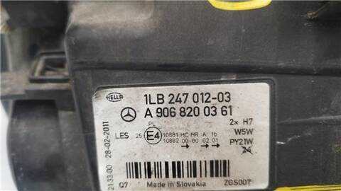 Foto 2ª: Faro Izquierdo Mercedes Sprinter 210 CDI 95CV [OM 651.955] (2013)