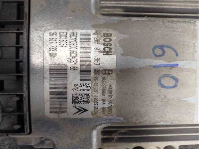 Foto 2ª: Centralita Motor ECU Citroen C4 BERLINA (2008)