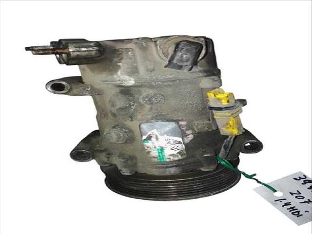 Foto 2ª: Compresor Aire Acondicionado Peugeot 207 1.4 HDI (2006)