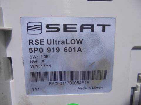 Foto 3ª: Pantalla Multifuncion Seat Altea 1.6 TDI 105CV 77KW [CAY] (2012)