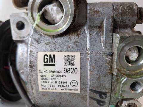 Foto 3ª: Compresor Aire Acondicionado Chevrolet Trax LS 1.7 DIESEL CAT 131CV (2012)