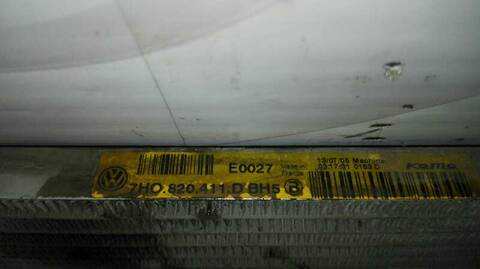 Radiador Calefaccion A.A. Volkswagen Transporter 2.5 TDI 131CV 96KW T5 CAJA ABIERTA DOBLE CABINA