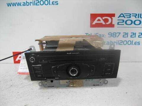 Sistema Audio Radio CD Audi A4 2.0 BASIS BERLINA 143CV 105KW