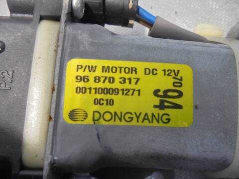 Foto 2ª: Elevalunas Eléctrico Delantero Derecho Chevrolet Aveo LS 84CV 62KW [B12D1] (2010)