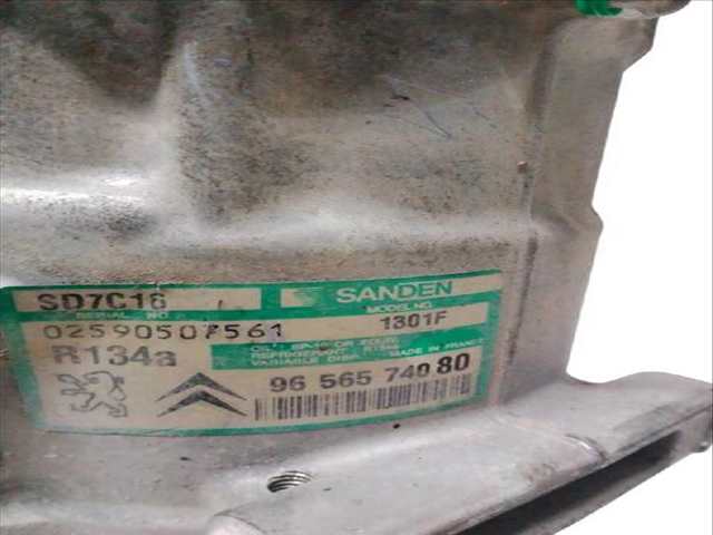 Compresor Aire Acondicionado Peugeot 407 2.0 HDI 135 6DRHRH 6DRHRE 6DRHRG 6DRHRJ)