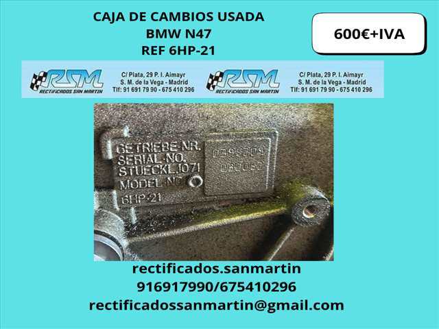 Caja Cambios Bmw ActiveHybrid 7 DIESEL