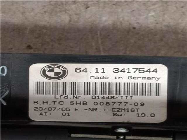 Foto 3ª: Mando Climatizador Bmw X3 2.0 D 16V CAT [M47N 204 D4]