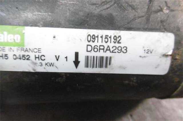 Foto 3ª: Motor de Arranque Opel Astra 1.4 [Z 14 XEP]