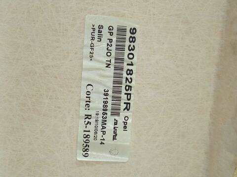 Foto 2ª: Techo Interior Opel Corsa EDITION 75CV 55KW [HM05] (2020)