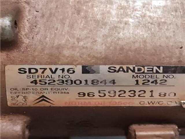Foto 2ª: Compresor Aire Acondicionado Peugeot Partner 1.6 HDI 75 [9HW (DV6BTED4)]