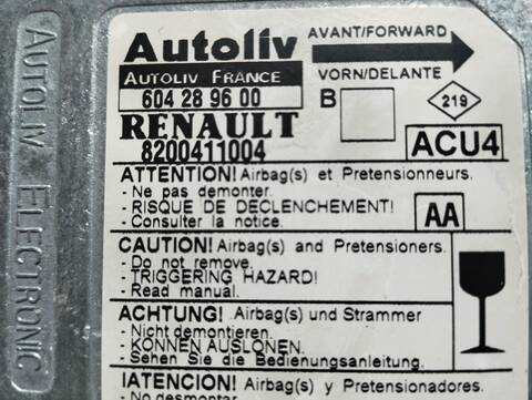 Foto 3ª: Kit Airbag Renault Megane 1.9 DCI DIESEL 120CV 88KW FAMILIAR II FAMILIAR [F9Q800] (2004)