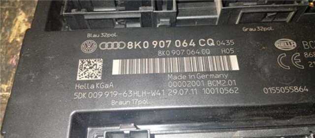 Modulo Confort BCM Audi Q5 2.0 TFSI (155 KW) QUATTRO [2.0 LTR. - 155 KW 16V TFSI]