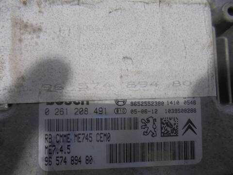 Foto 2ª: Centralita Motor ECU Citroen C4 VTR PLUS BERLINA 109CV 80KW [NFU] (2005)
