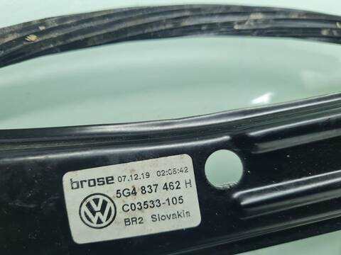 Foto 3ª: Elevalunas Eléctrico Delantero Derecho Volkswagen Golf SPORT 131CV 96KW [DPBA] (2020)