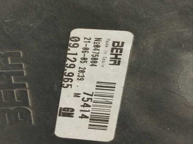 Foto 2ª: Electroventilador Opel Combo CARGO 69CV 51KW [Z13DT] (2005)