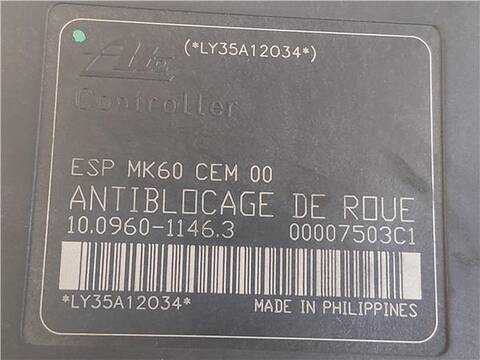 Foto 4ª: Abs Citroen C5 1.6 HDI RC8HZB) BERLINA 109CV 80KW [D-9HZ] (2005)