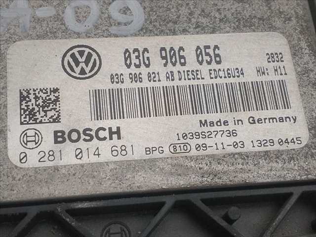 Centralita Motor ECU Volkswagen Touran 1.9 TDI